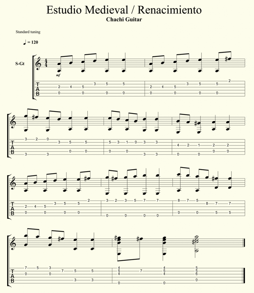 10000 partituras para guitarra clasica pdf