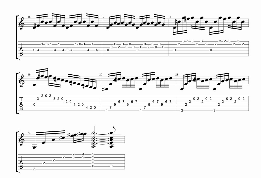 Prelude from Suite #1 TAB2