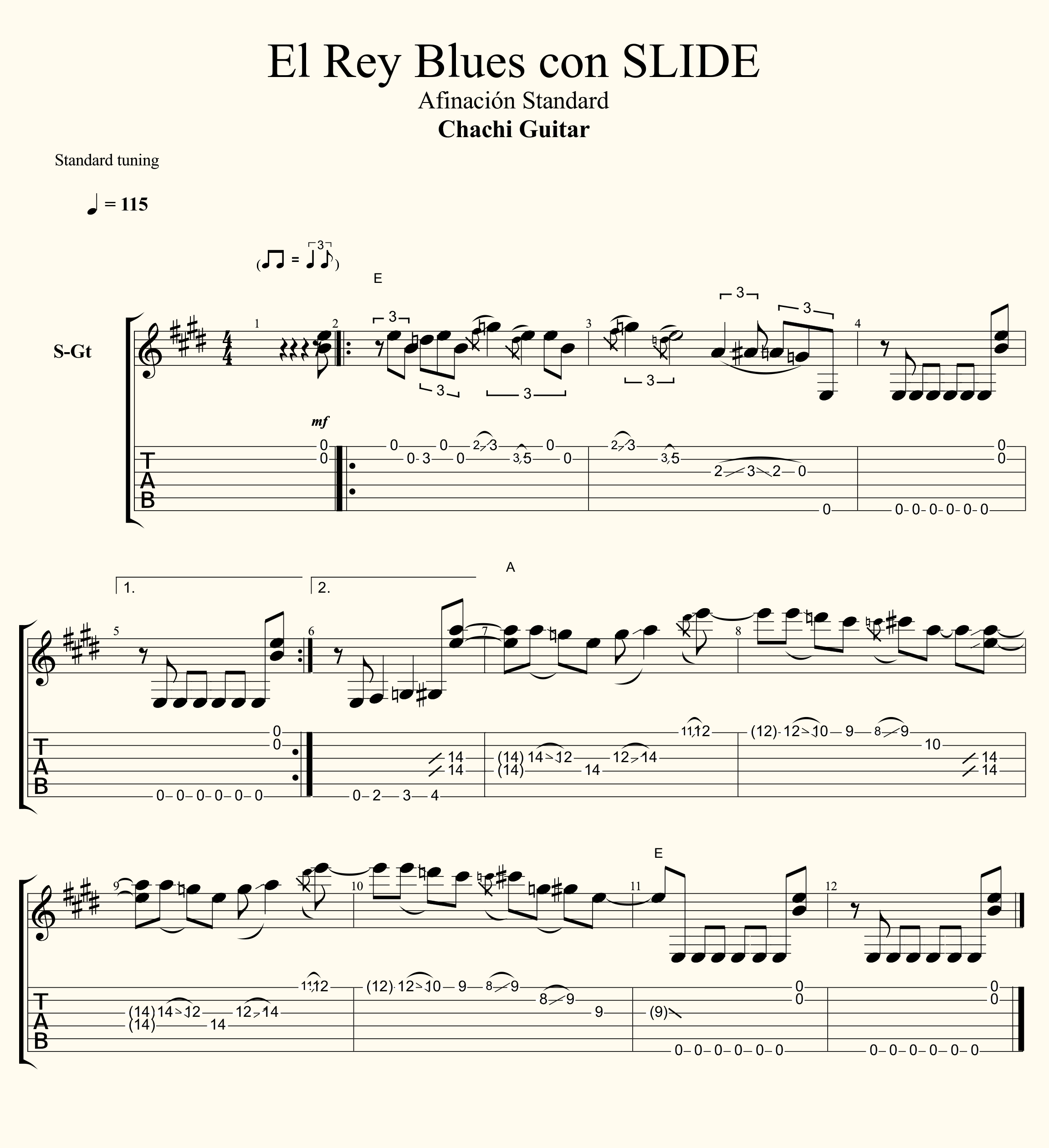Rey Blues Slide
