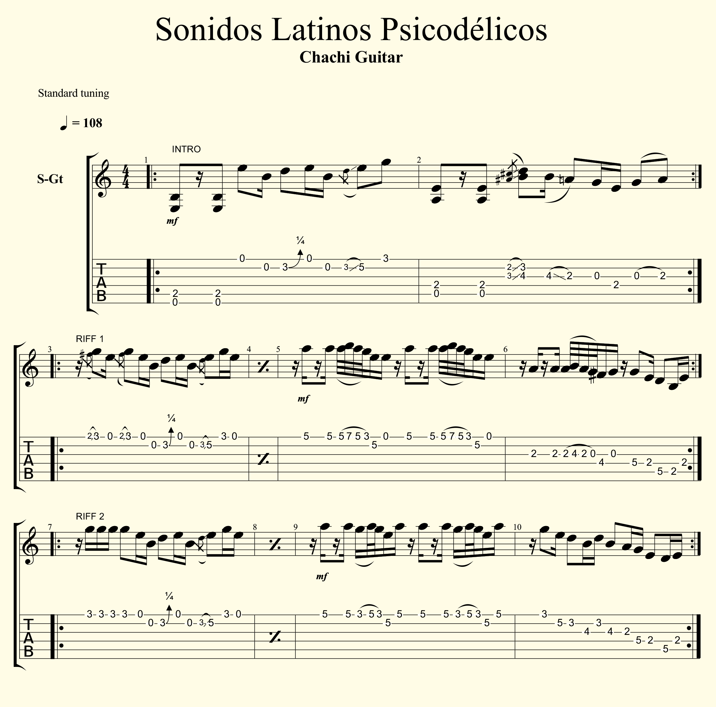 Sonidos Latinos Psicodélicos