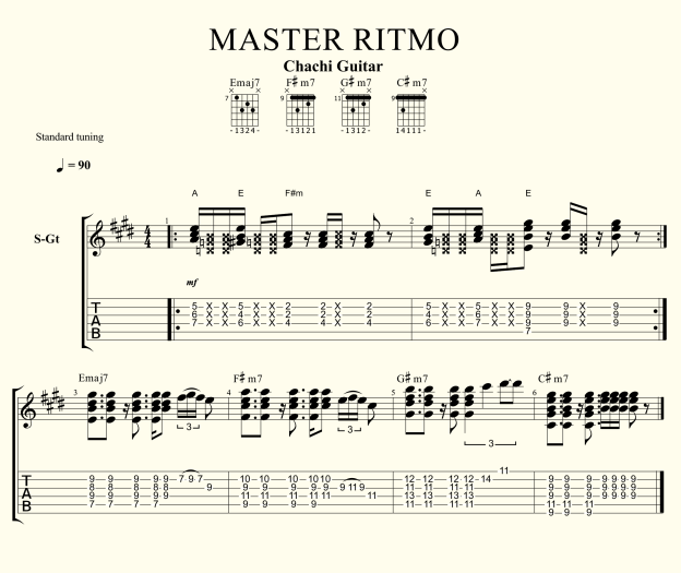 Cómo ser el MASTER del RITMO con Guitarra Chachi Guitar